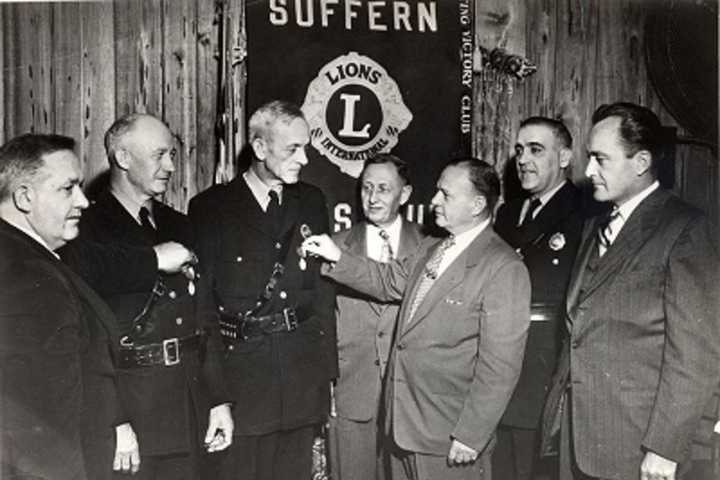 A Blast From Suffern's Past: Lions Club Honors Police In The 1950s
