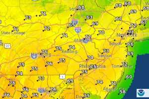 Rockin' The 70s: Mother Nature Streams Springlike Temps In NJ, PA