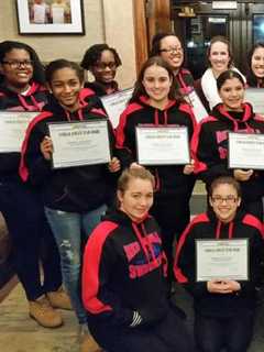 Peekskill's Girls Varsity Swim Team Named Scholar Athletes