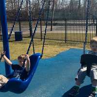 <p>Swing, swing, swing at Lyndhurst Municipal Park.</p>