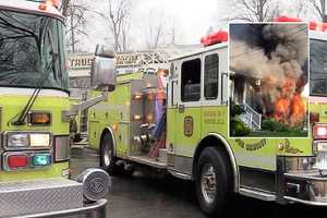 Wayne Police Officer Braves Flames, Dog Dies In House Fire