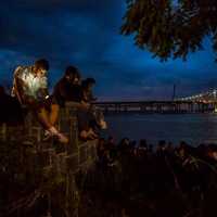 <p>Tarrytown celebrated Independence Day with a fireworks display.</p>