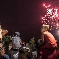 <p>Tarrytown celebrated Independence Day with a fireworks display.</p>