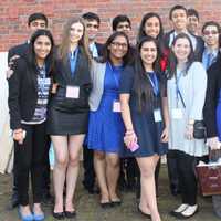 <p>Members of the Ardsley High School Science Research Program.</p>