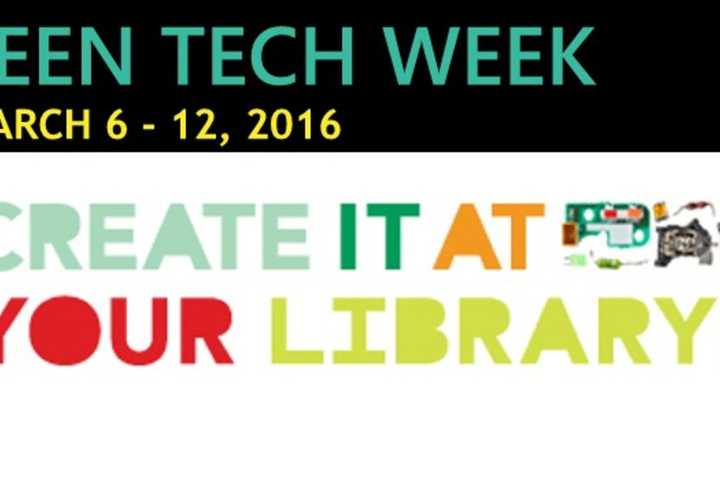 Get Creative At Mount Vernon Library's Teen Tech Week