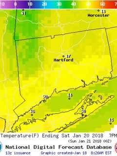 Above Normal Temperature On Tap This Weekend In Westport