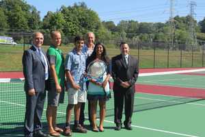 Yorktown Schools Show Off Renovated Tennis Courts