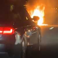 SEE ANYTHING? Rider Goes Missing After Motorcycle Crashes, Burns On Garden State Parkway