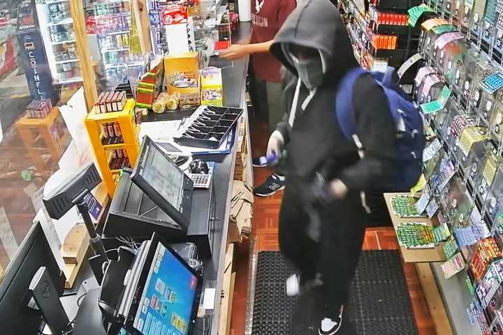 Man With Semi-Automatic Gun Robs Store In Tewksbury, Video Shows