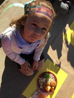 Immaculate Conception Pre-K Ready To Perform Thanksgiving Feast