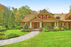 Experience 'Arts And Crafts' Style At Pound Ridge Storybook Home