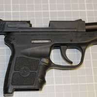 <p>The defaced gun that was seized.</p>