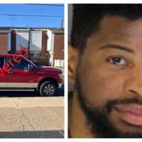 <p>Isaiah Robert Tilghman and the truck he was traveling in.&nbsp;</p>