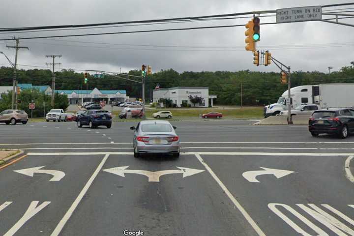 Two People Hospitalized After Crash At Toms River Intersection, Driver Cited