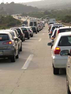 Accident, Three Lanes Blocked On I-80 Westbound Between Exits 61 And 60