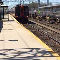 <p>The train that hit the pedestrian was stopped at Stratford for more than an hour.</p>