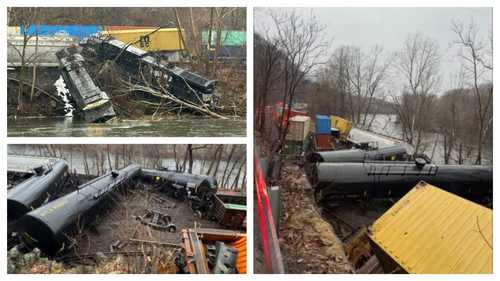 Lower Saucon Train Derailment: Riverside Drive Reopens, Officials Say ...