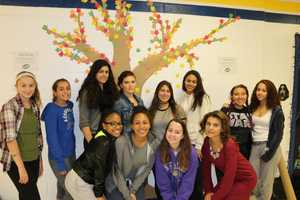 Red Ribbons Symbolize Drug Free Pledges In Lakeland Schools