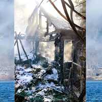 <p>The fire on the hill overlooking Greenwood Lake in West Milford on Saturday, March 18, destroyed one home, damaged two others and sent two firefighters to the hospital.</p>