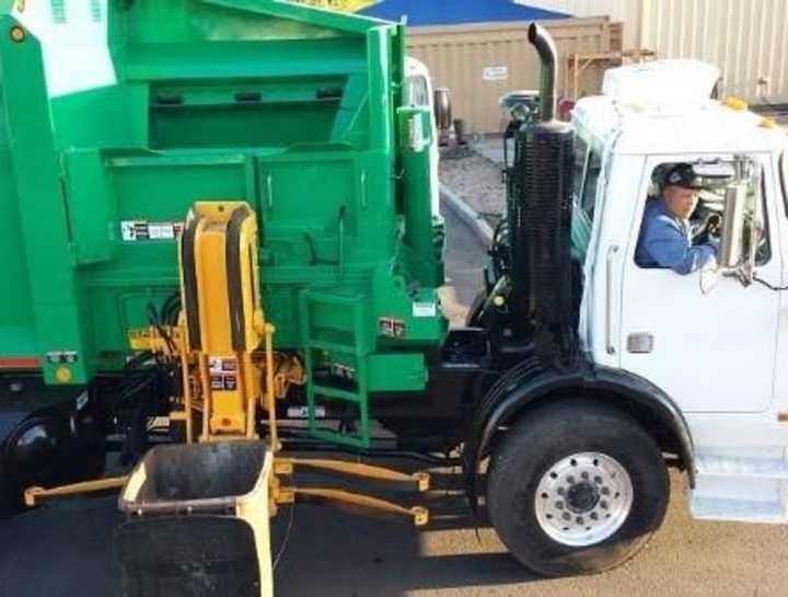 The truck&#x27;s arm does all the lifting.