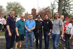 Police Walk A Mile In Her Shoes In Fairfield To End Domestic Abuse
