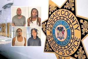 Four Nabbed With 200 Heroin Folds, Crack, Two Handguns, Passaic Sheriff Says