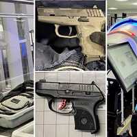 <p>Overall, the 39 handguns stopped at New York City metropolitan area airports were 50% more than the 26 seized in 2021, the TSA reported.</p>