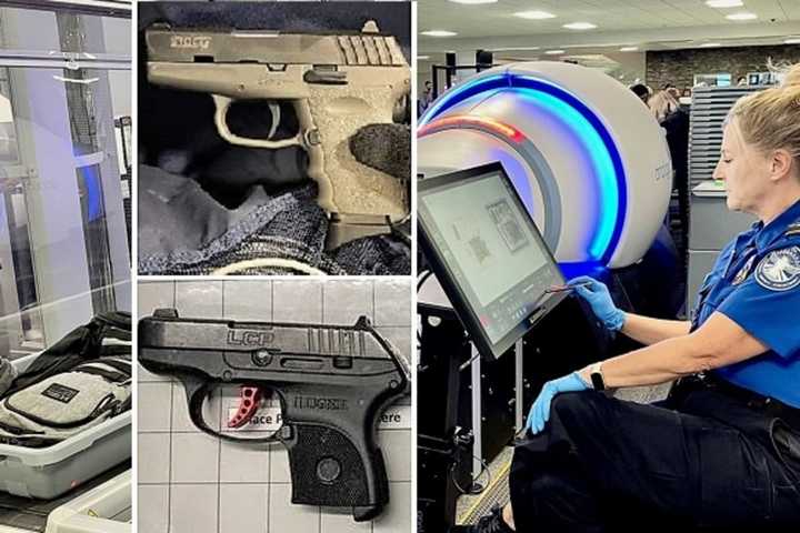 Newark Again Leads NYC-Area Airports In Gun Seizures: LGA Up, JFK Down In 2022, TSA Says