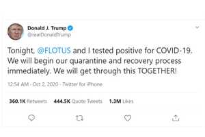 Personal Physician: Trump Can Fulfill Duties While Quarantined Following Positive COVID Test