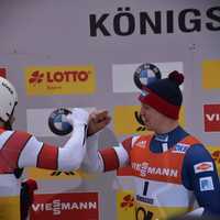 <p>Chris Mazdzer comes in fourth and Ridgefield&#x27;s Tucker West is sixth at this past weekend&#x27;s World Luge Championships in Germany.</p>