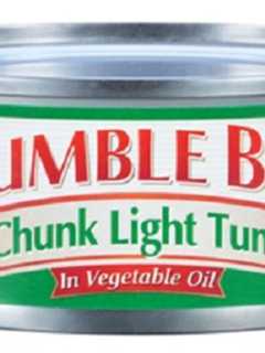 Bumble Bee Recalls Tuna For Potential Serious Health Issues