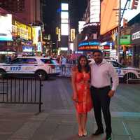 <p>Tushar and Pooja Patil of West New York.</p>