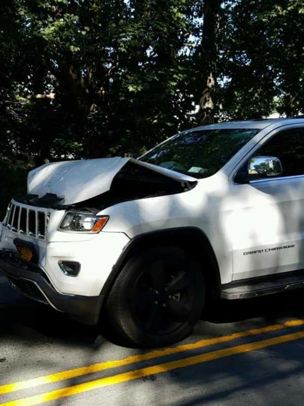Driver Rear Ends Truck On Saddle River Road In Ramapo