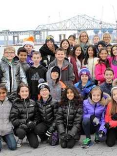 Quaker Ridge Fifth-Graders Visit The New New York Bridge Office