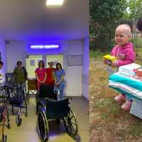 <p>Baby items and medical supplies are always in demand. “I’ve picked up close to 50 wheelchairs already,” said Bolgachenko. “Maybe we’ll get 100 on the next truck.”</p>