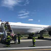 Newark Airport Arrivals, Departures Delayed For Investigation Of Plane That Skidded Off Runway