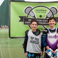 <p>This weekend, Albert Leonard Middle School students Sam Rosenberg and Evan Phillips, both 12, raised more than $6,000 for children’s cancer research at their Be a Good Cookie lacrosse tournament.</p>