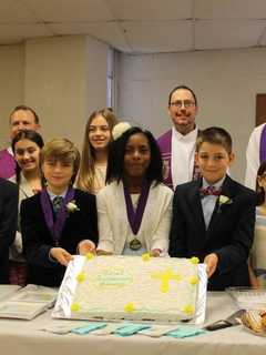 11 Children Receive First Holy Communion At Bronxville Church