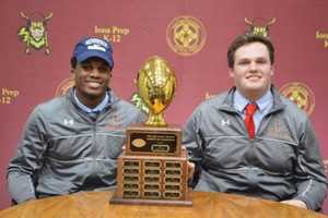 Two Iona Prep Football Stars Sign On To Play At Next Level