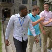 <p>With the school year in full swing, men have settled in at the College of New Rochelle&#x27;s School of  Arts and Sciences.</p>