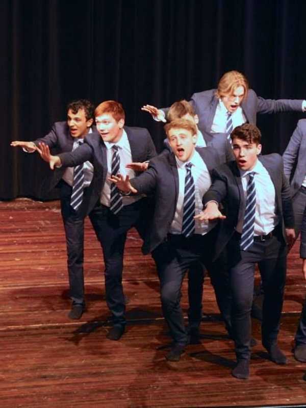 British Singers Out Of The Blue Perform In New Rochelle