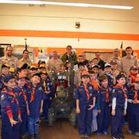 <p>Boy Scouts in Eastchester and Tuckahoe enjoyed a live demonstration by members of the FBI bomb squad.</p>