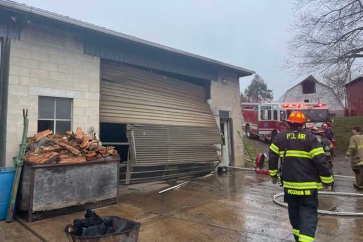 'Explosions' Spook Homeowner Investigating Garage Fire In Harford County