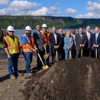 <p>Local officials joined developers to break ground on Avalon Yonkers.</p>