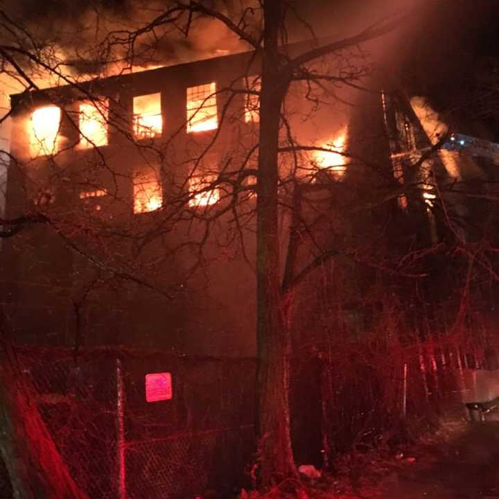 Nearly 100 firefighters from 18 companies responded to the fire in Yonkers.