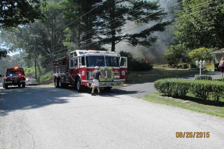 Responders Battle Mahopac Brushfire 