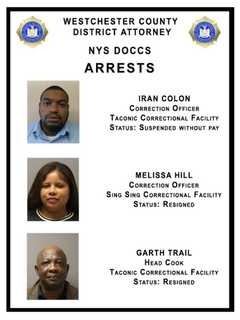 Bedford Hills, Sing Sing Corrections Officers Arrested, One For Rape