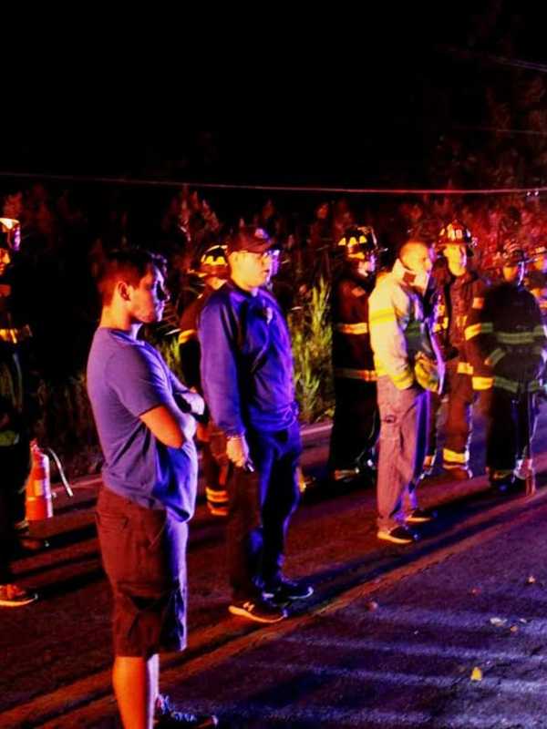Police Investigate Overnight Rollover Crash In Mahopac