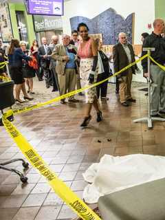 Stained Sheet Signals Murder In Hilarious New Rochelle Mystery Dinner