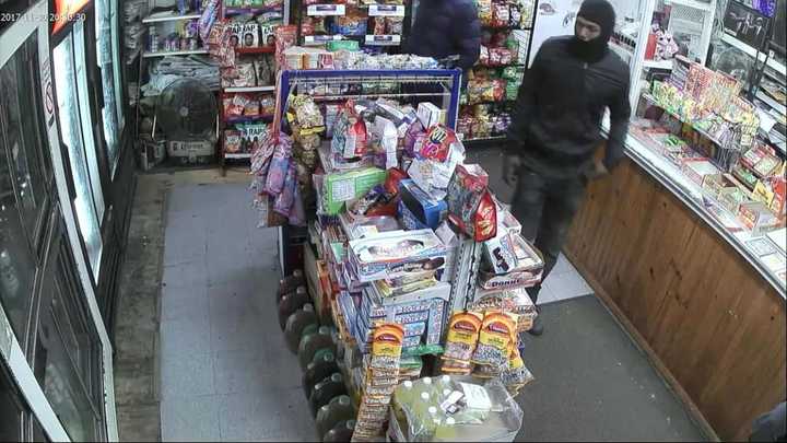 Seen him? Poughkeepsie police are asking for help in identifying two robbers.